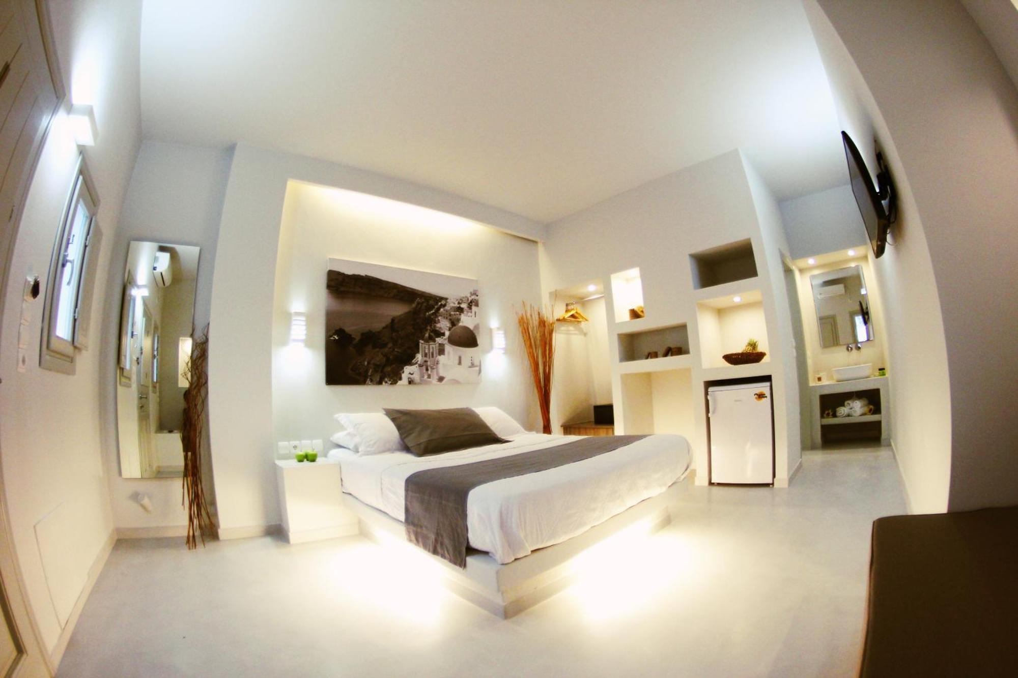 Happy Fish Rooms- Beachfront Perissa  Luaran gambar