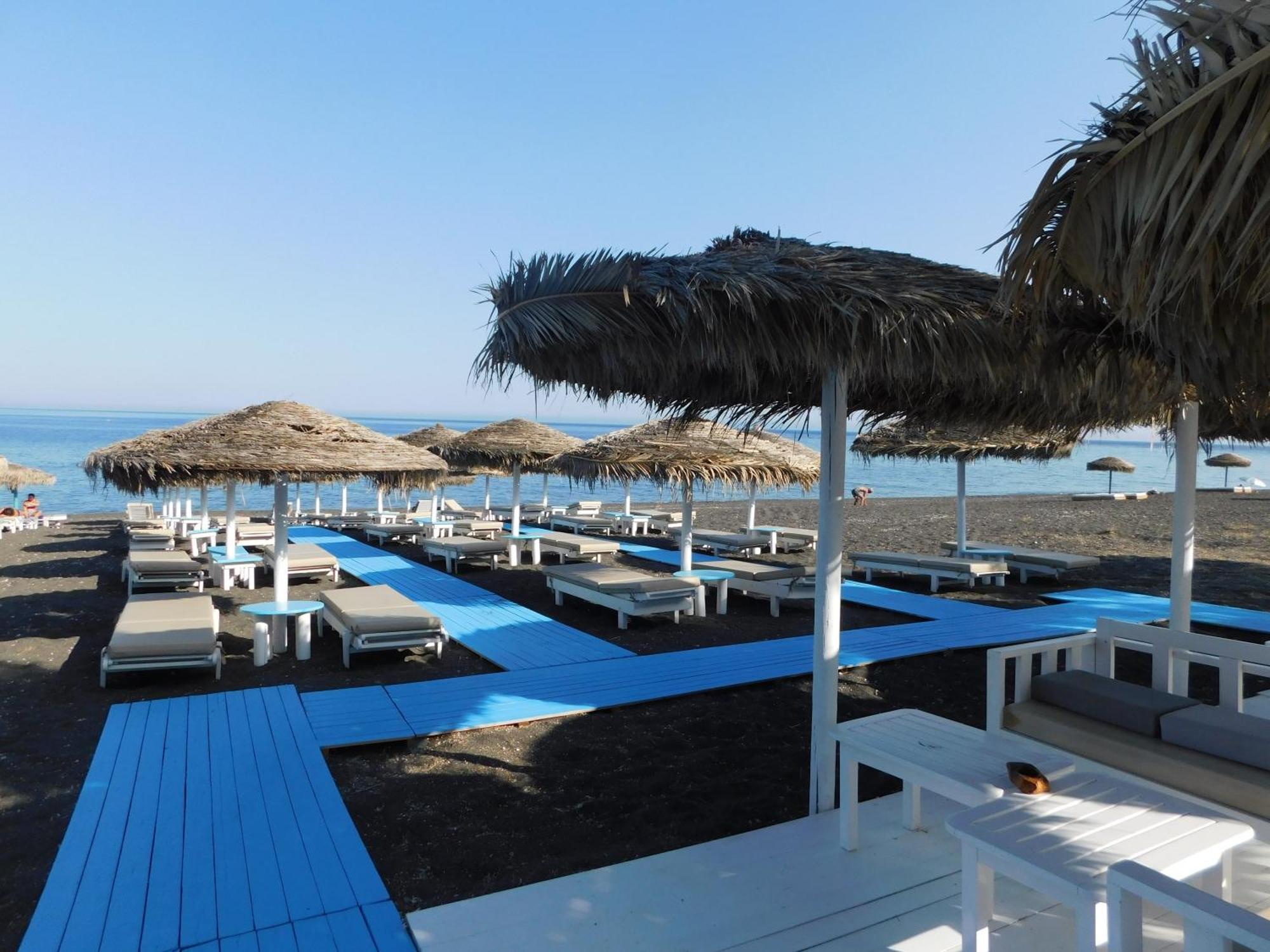 Happy Fish Rooms- Beachfront Perissa  Luaran gambar