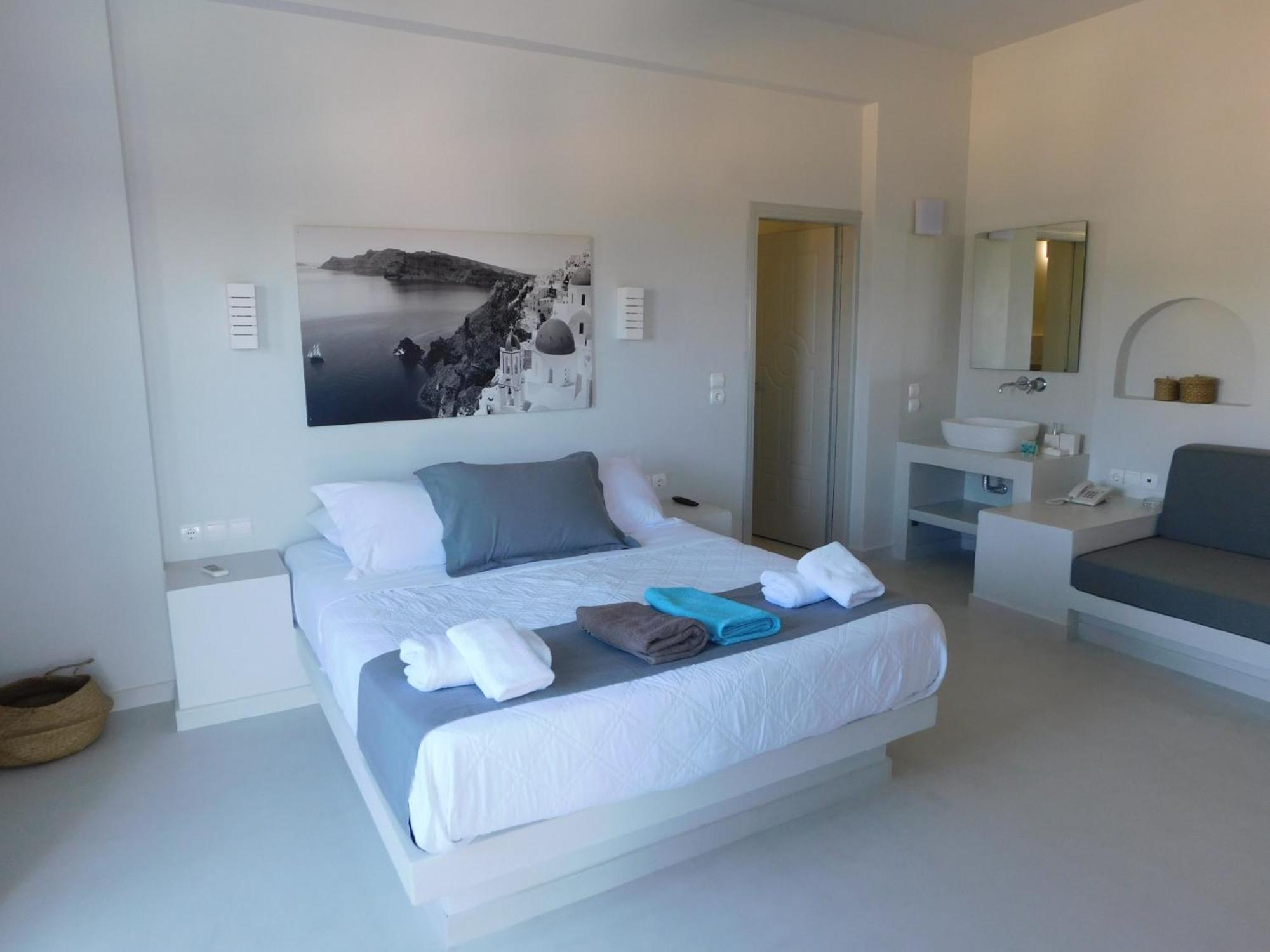 Happy Fish Rooms- Beachfront Perissa  Luaran gambar